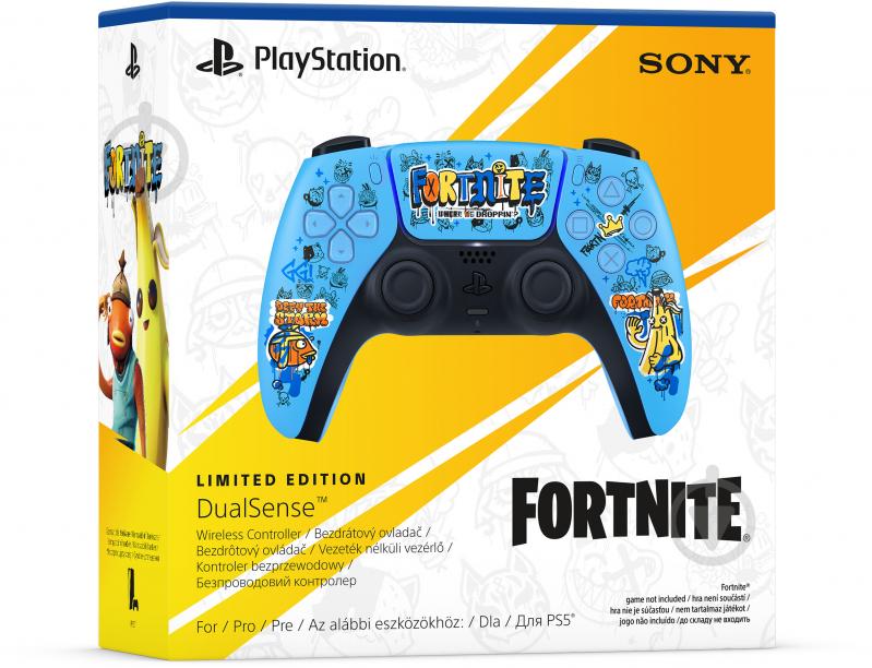 Геймпад беспроводной Sony DualSense для PS5 Fortnite Limited Edition (1000045433 ) - фото 3