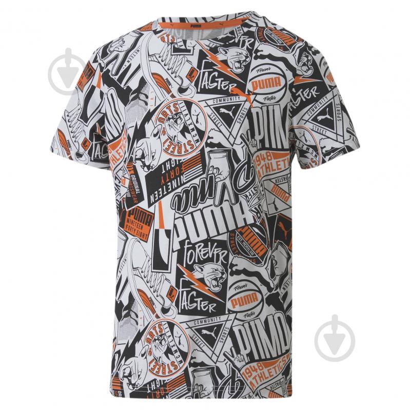 Футболка Puma Alpha Tee 58126902 белый - фото 1
