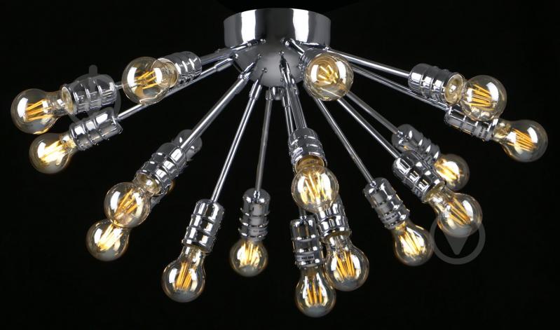 Люстра Arte Lamp A9265PL-18CC 18x60 Вт E27 хром 9265 - фото 2