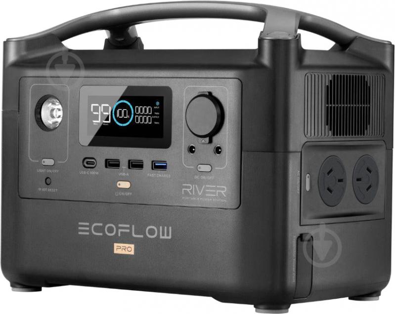 Зарядная станция EcoFlow RIVER Pro (EFRIVER600PRO-AU) (720 Вт·год) - фото 2