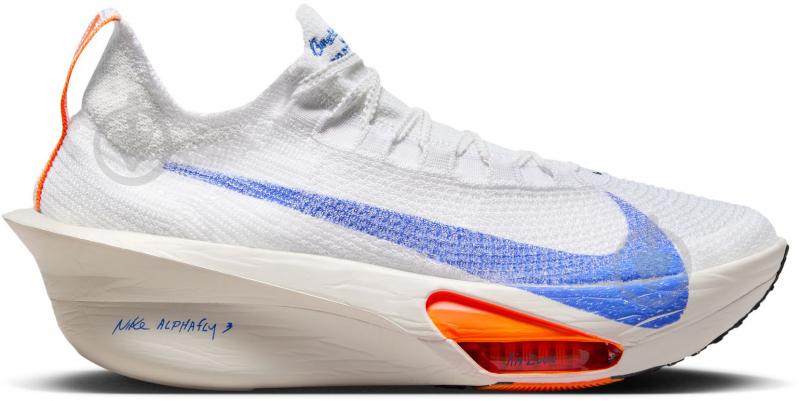 Кроссовки мужские Nike AIR ZOOM ALPHAFLY NEXT% 3 FP HF7357-900 р.45 белые - фото 1