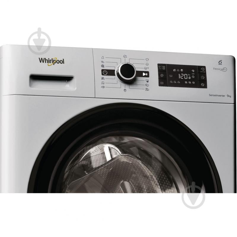 Промышленная стиральная машина Whirlpool AWG 914 S/D1, 9 кг grey - фото 3