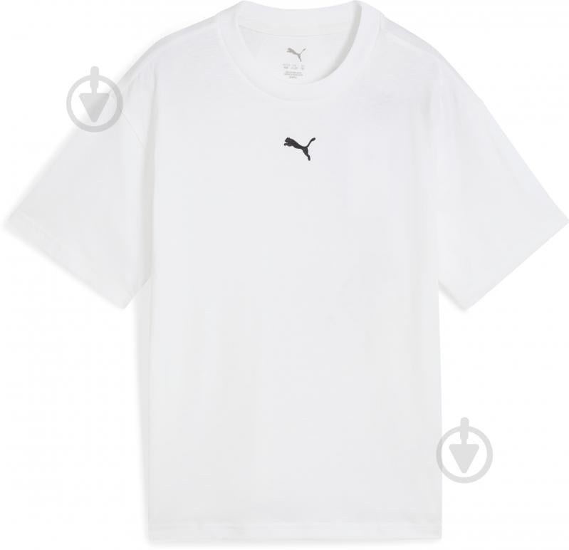 Футболка Puma ESS Boxy Tee G 68513102 р.152 білий - фото 1 Футболка Puma ESS Boxy Tee G 68513102 р.152 білий - фото 1