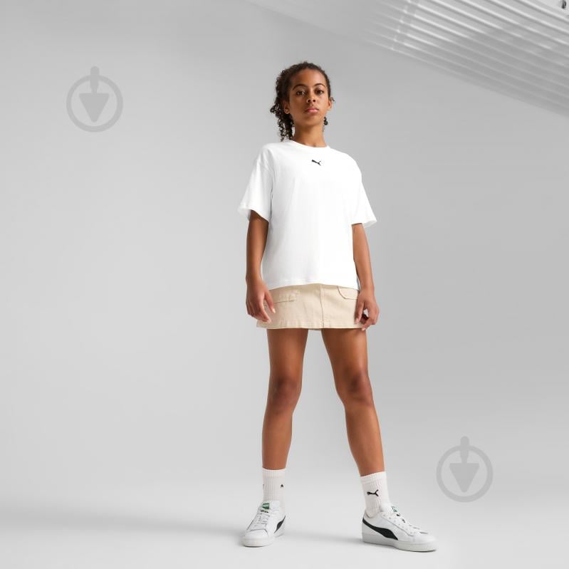 Футболка Puma ESS Boxy Tee G 68513102 р.152 білий - фото 5 Футболка Puma ESS Boxy Tee G 68513102 р.152 білий - фото 5