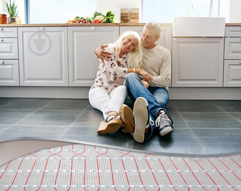 Нагревательный мат DEVI 83030562, 0,5*2 DEVIcomfort 150Т 137 Вт, площадь 1 м.кв. - фото 2