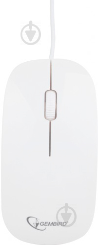 Миша Gembird MUS-103-W white - фото 1