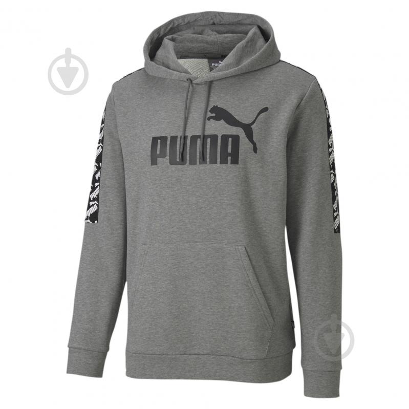 Джемпер Puma Amplified Hoody TR 58139303 р. L сірий - фото 2 Джемпер Puma Amplified Hoody TR 58139303 р. L сірий - фото 2