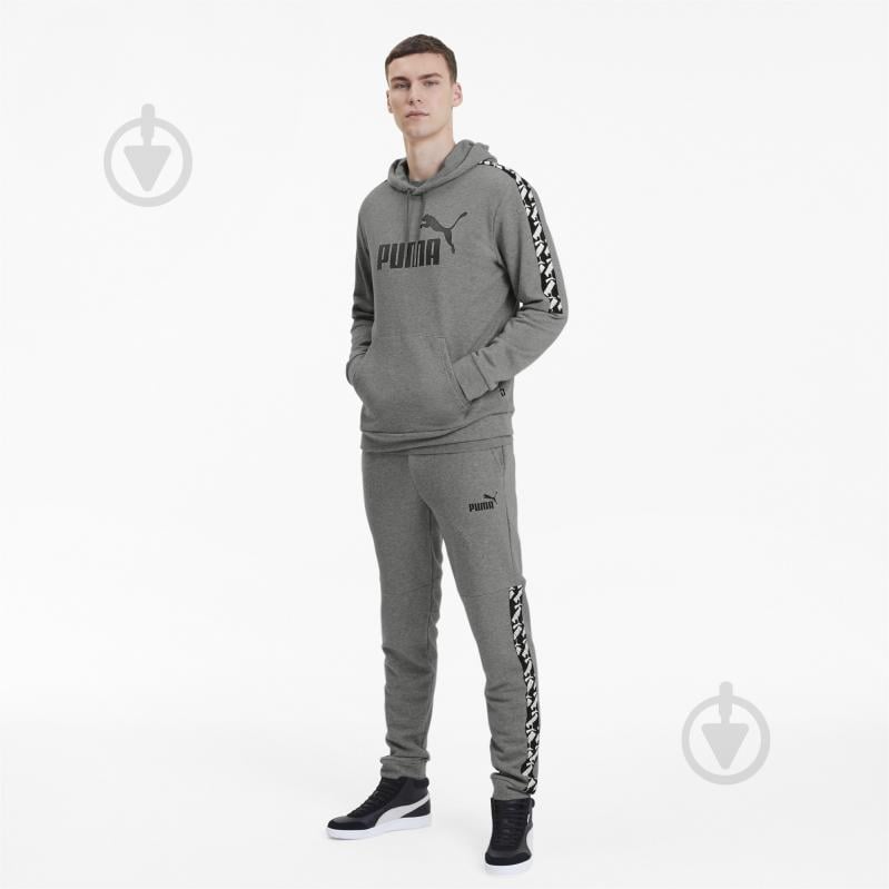 Джемпер Puma Amplified Hoody TR 58139303 р. L сірий - фото 5 Джемпер Puma Amplified Hoody TR 58139303 р. L сірий - фото 5