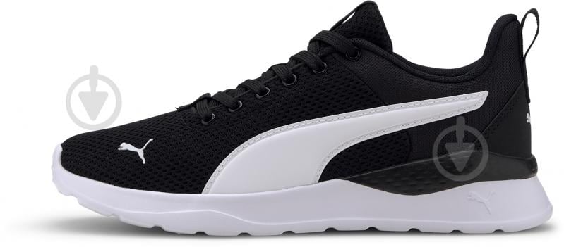 Кроссовки детские демисезонные Puma Anzarun Lite Jr 37200401 р.37,5 черные с белым - фото 1