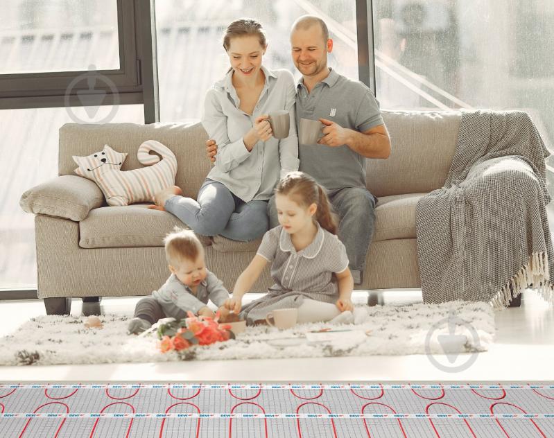 Нагревательный мат DEVI 83030574, 0,5*8 DEVIcomfort 150Т 549 Вт, площадь 4 м.кв. - фото 5