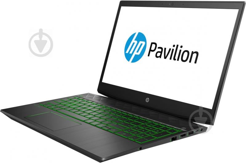 Ноутбук HP Pavilion 15 Gaming 15,6" (6VS86EA) black - фото 1