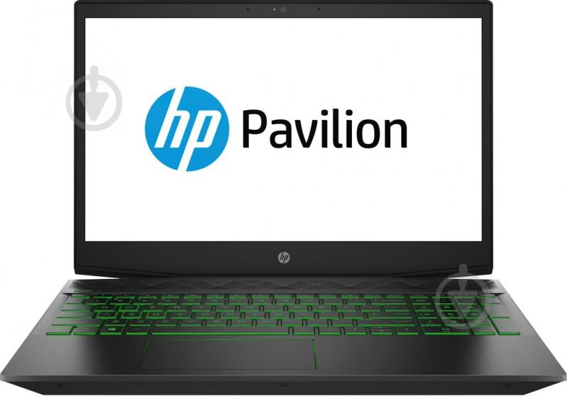 Ноутбук HP Pavilion 15 Gaming 15,6" (6VS86EA) black - фото 2