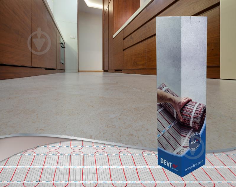 Нагревательный мат DEVI 83030578, 0,5*12 DEVIcomfort 150Т 823 Вт, площадь 6 м.кв. - фото 4
