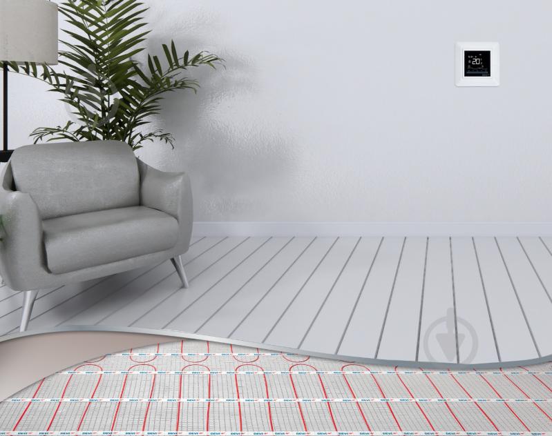 Нагревательный мат DEVI 83030578, 0,5*12 DEVIcomfort 150Т 823 Вт, площадь 6 м.кв. - фото 7