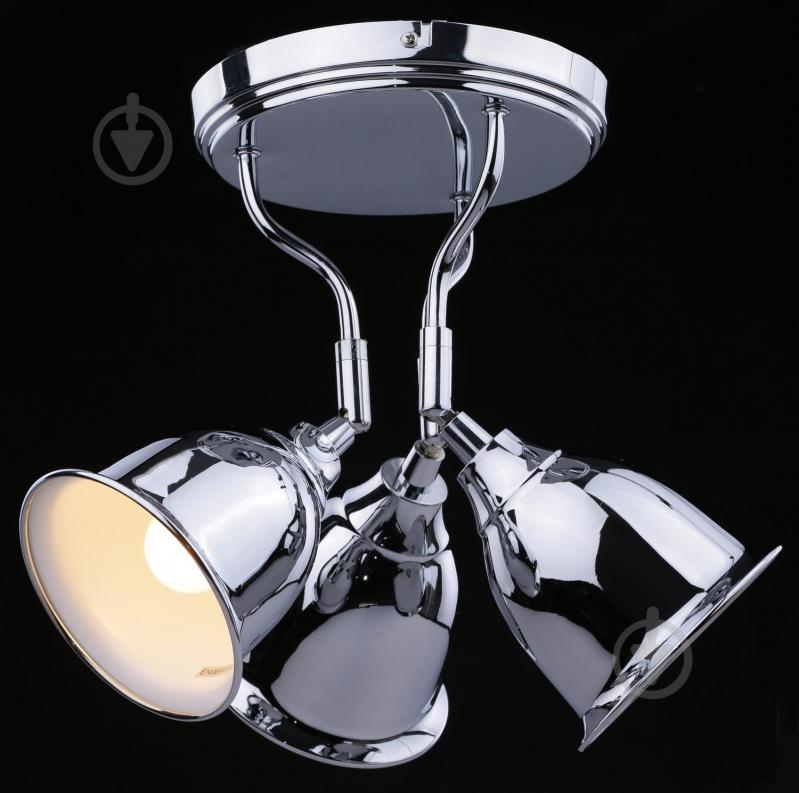 Спот Arte Lamp A9557PL-3CC 3x40 Вт E14 хром 9557 - фото 2