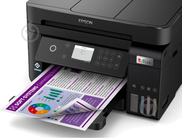 БФП Epson EcoTank L6270 з WI-FI А4 (C11CJ61405) - фото 4