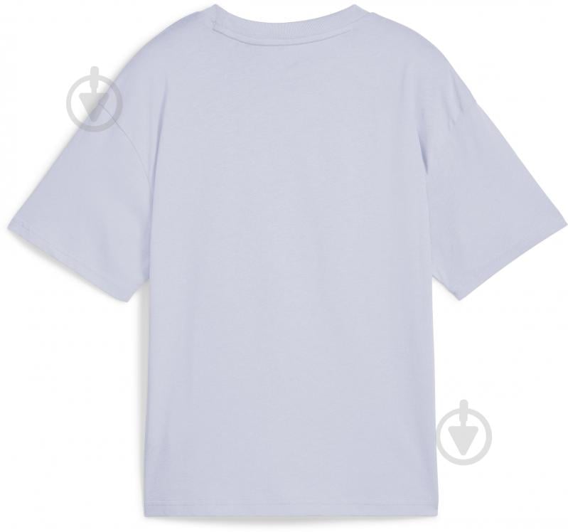 Футболка Puma ESS Boxy Tee G 68513147 р.164 голубой - фото 2 Футболка Puma ESS Boxy Tee G 68513147 р.164 голубой - фото 2