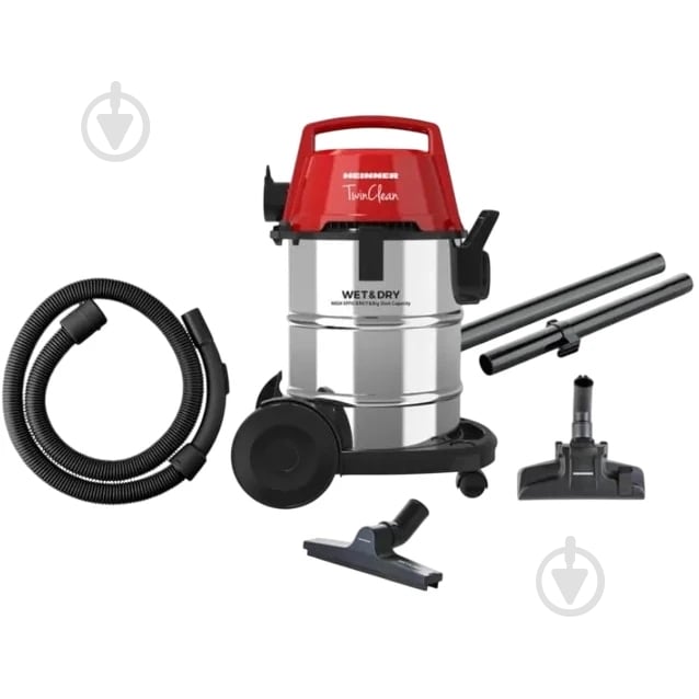 Пилосос миючий Heinner HVC-MWD1400RD red - фото 3