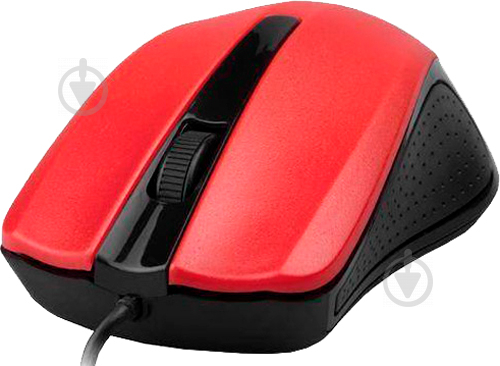 Мышь Gembird MUS-101-R red/black - фото 2