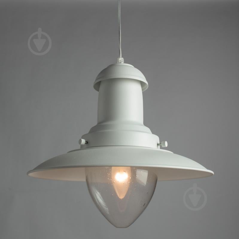 Подвес Arte Lamp A5530SP-1WH 1x100 Вт E27 белый Fisherman - фото 1