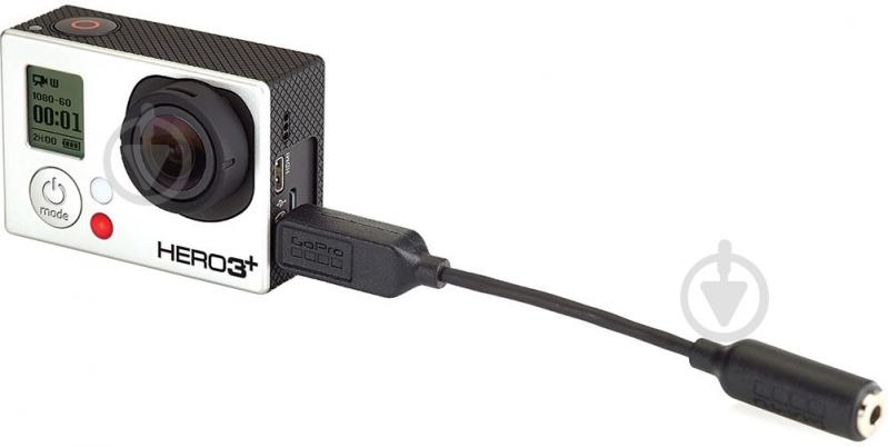 Адаптер для микрофона GoPro Mic Adapter AMCCC-301 - фото 2 Адаптер для микрофона GoPro Mic Adapter AMCCC-301 - фото 2