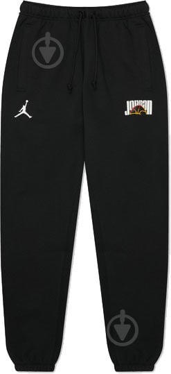 Брюки Jordan M J SPRT DNA HBR FLC PANT DC9635-010 р. M черный - фото 1