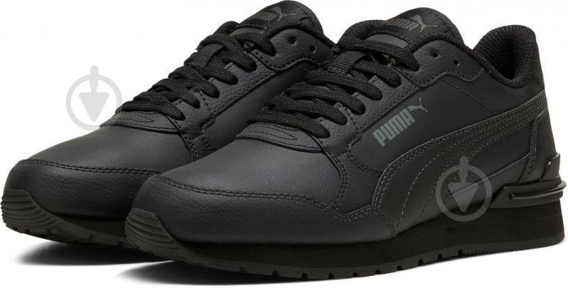 Кроссовки детские демисезонные Puma ST RUNNER V4 L JR 39973601 р.39 черные - фото 3