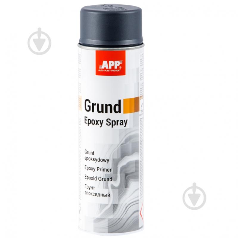 Ґрунт епоксидний APP Grund Epoxy Spray шифер APP 500 мл - фото 1