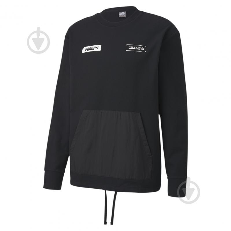 Свитшот Puma NU-TILITY Crew 58132201 р. L черный - фото 2