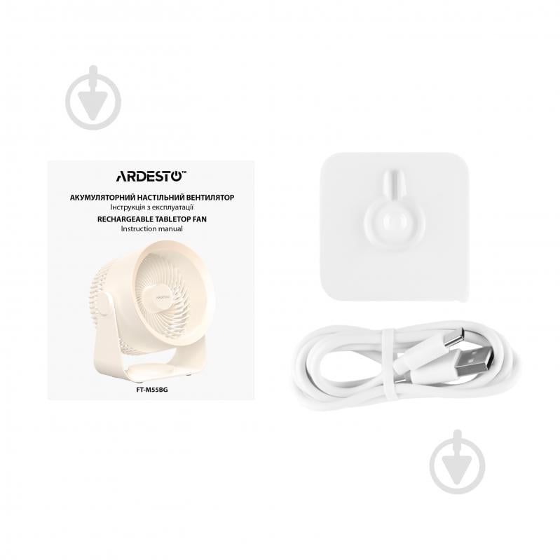 Вентилятор настольный ARDESTO One Breeze FT-M55BG - фото 9 Вентилятор настольный ARDESTO One Breeze FT-M55BG - фото 9