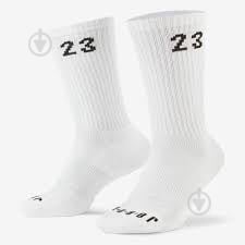 Носки Jordan JORDAN ESSENTIALS DA5718-100 р.M белый 3 пари шт. - фото 1 Носки Jordan JORDAN ESSENTIALS DA5718-100 р.M белый 3 пари шт. - фото 1