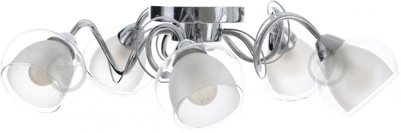 Люстра потолочная Luce Luce-315 5x40 Вт E14 хром - фото 1 Люстра потолочная Luce Luce-315 5x40 Вт E14 хром - фото 1