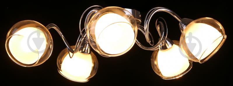 Люстра потолочная Luce Luce-315 5x40 Вт E14 хром - фото 3 Люстра потолочная Luce Luce-315 5x40 Вт E14 хром - фото 3
