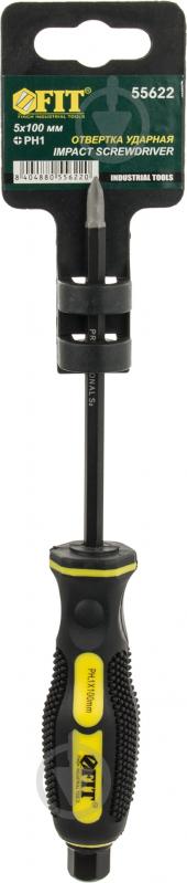 Отвертка FIT Профи PH1×100 мм 55622 - фото 2