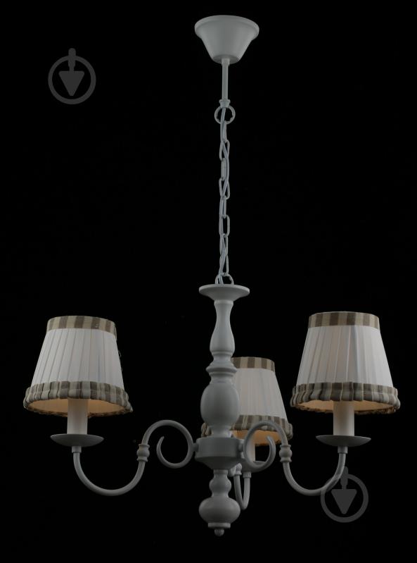 Люстра подвесная Luce Luce-813 3x40 Вт E14 белый - фото 2