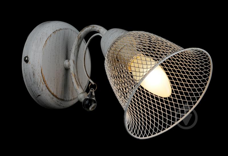 Бра Luce 1x40 Вт E14 белый - фото 2