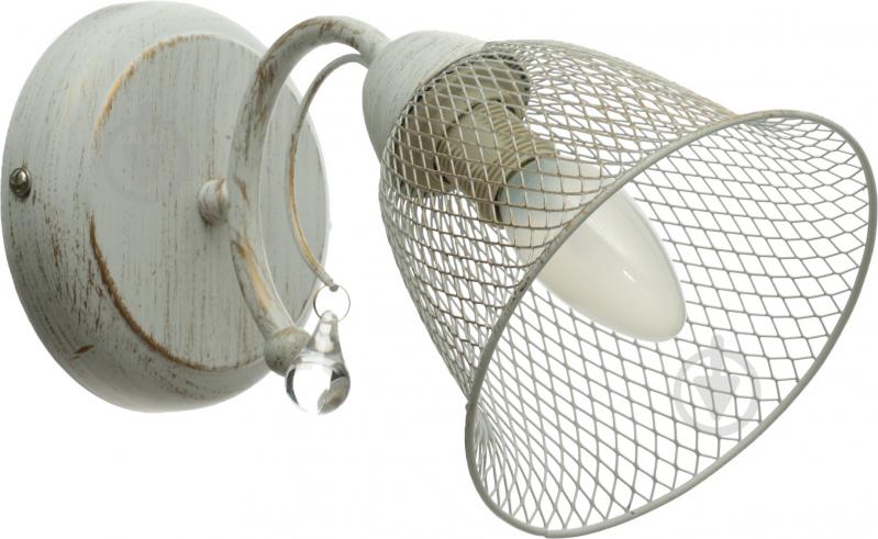 Бра Luce 1x40 Вт E14 белый - фото 1