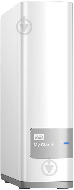 Сетевое хранилище Western Digital My Cloud 2 ТБ 3,5" USB 3.0/SATAIII/LAN (WDBCTL0020HWT-EESN) - фото 1