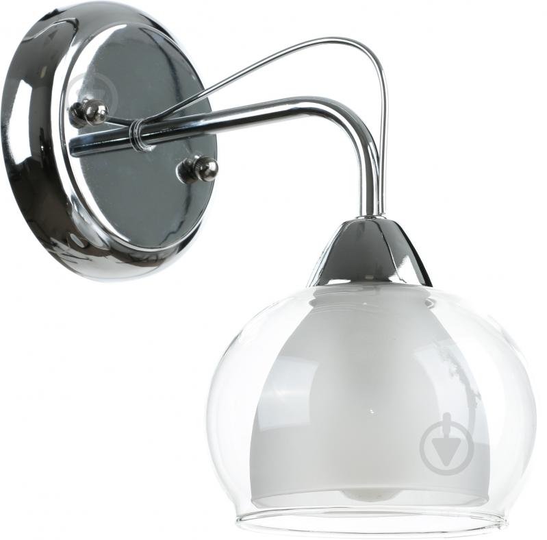 Бра Luce 1x40 Вт E14 хром - фото 1