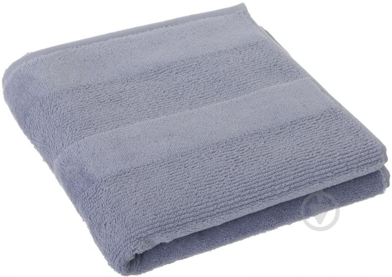 Рушник Рів'єра 50x90 см джинс Home Line - фото 1 Рушник Рів'єра 50x90 см джинс Home Line - фото 1