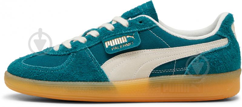 Кроссовки чоловічі демісезонні Puma PALERMO VINTAGE 39684106 р.44,5 зеленые - фото 1