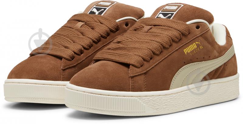 Кроссовки мужские демисезонные Puma SUEDE XL 39520518 р.44,5 коричневые - фото 3