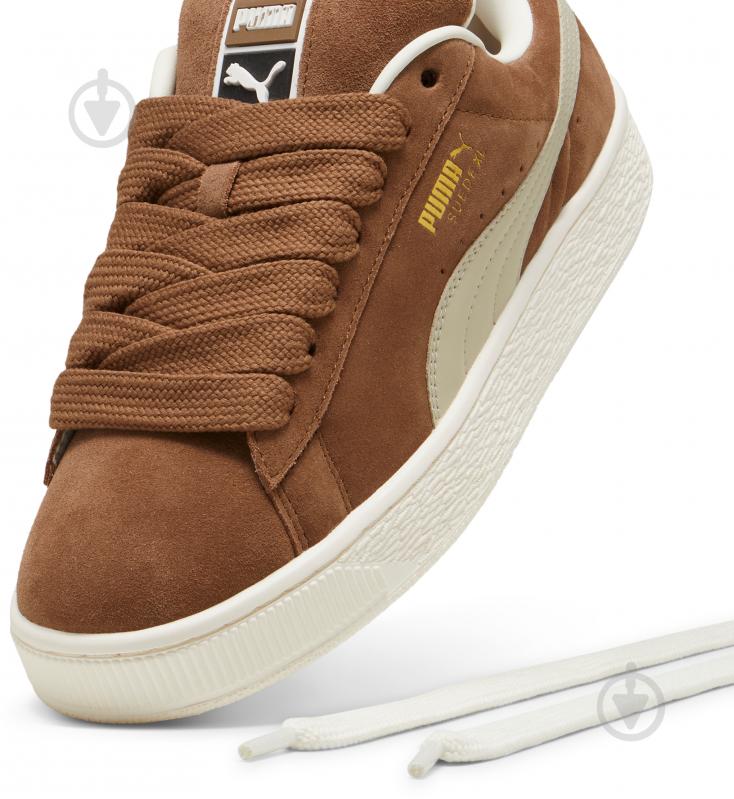 Кроссовки мужские демисезонные Puma SUEDE XL 39520518 р.44,5 коричневые - фото 4