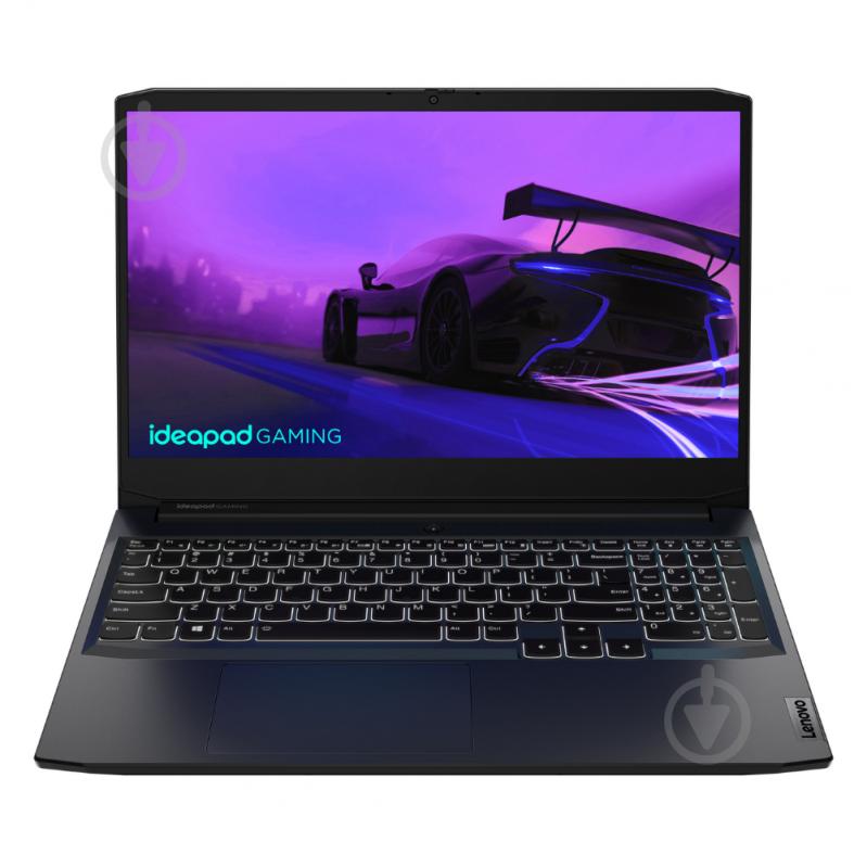 Ноутбук Lenovo IdeaPad Gaming 3 15IHU6 15,6" (82K101GURA) shadow black - фото 1