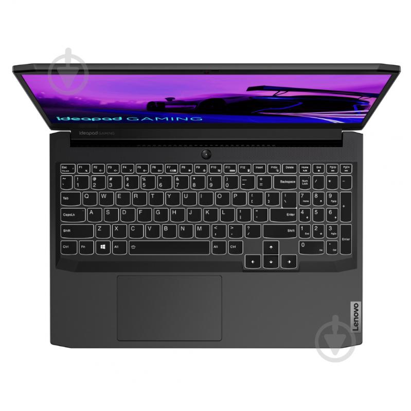 Ноутбук Lenovo IdeaPad Gaming 3 15IHU6 15,6" (82K101GURA) shadow black - фото 4