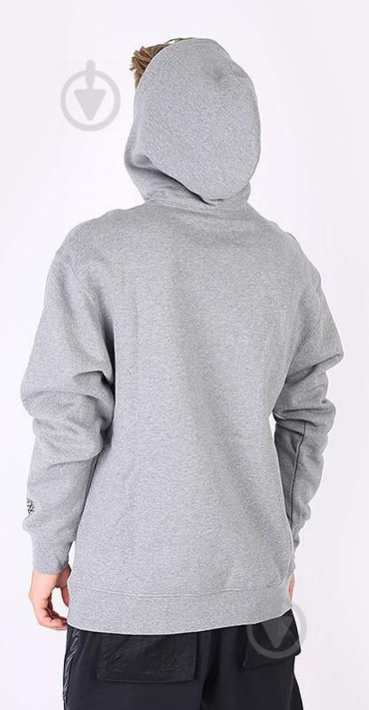 Худи Jordan M J ESS FLC PO HOODIE DA9818-091 р. M серый меланж - фото 13