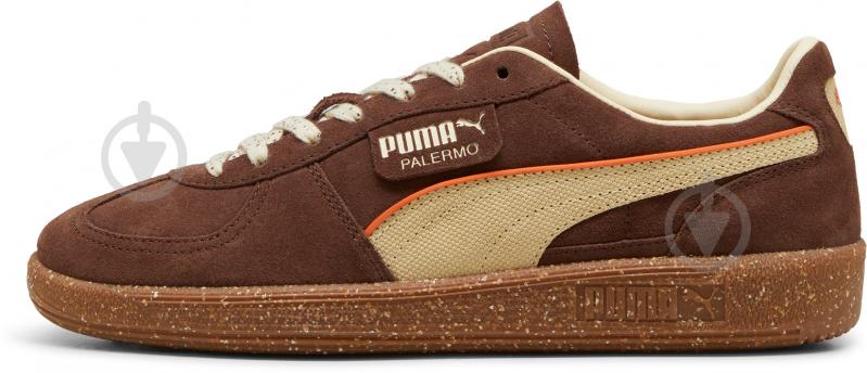 Кроссовки мужские демисезонные Puma PALERMO CANNOLI 39838202 р.44,5 коричневые - фото 1