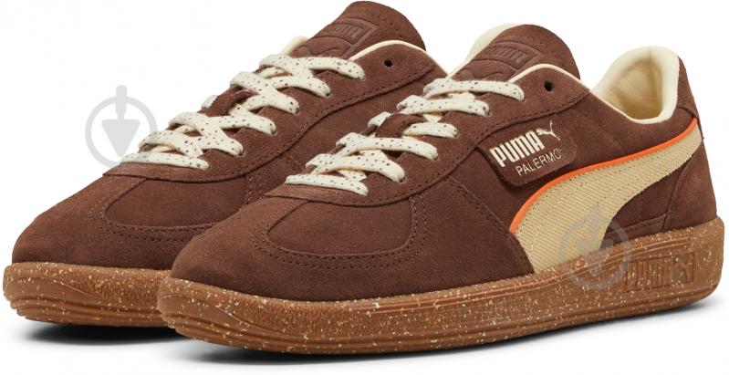 Кроссовки мужские демисезонные Puma PALERMO CANNOLI 39838202 р.44,5 коричневые - фото 3