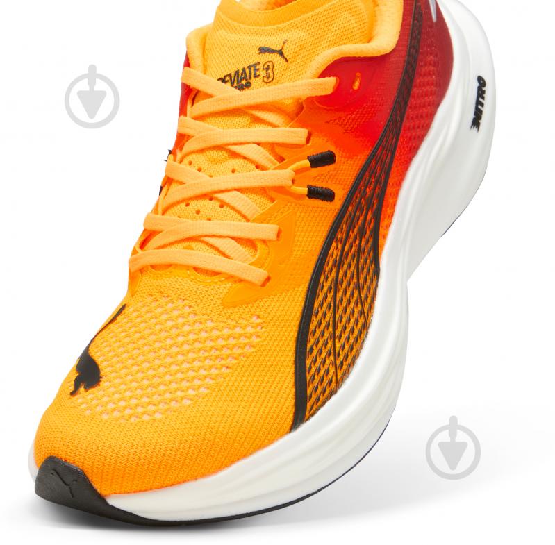 Кроссовки мужские Puma DEVIATE NITRO 3 FADE 31047401 р.44,5 оранжевые - фото 4