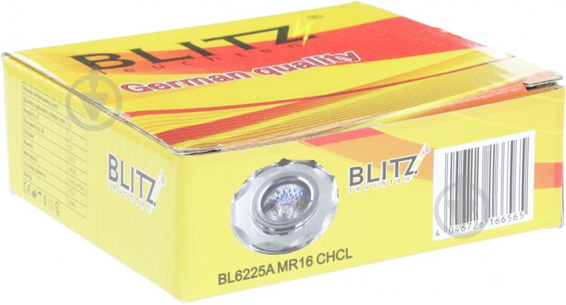 Світильник точковий Blitz MR16 GU5.3 хром BL6225A MR16 CHCL - фото 4